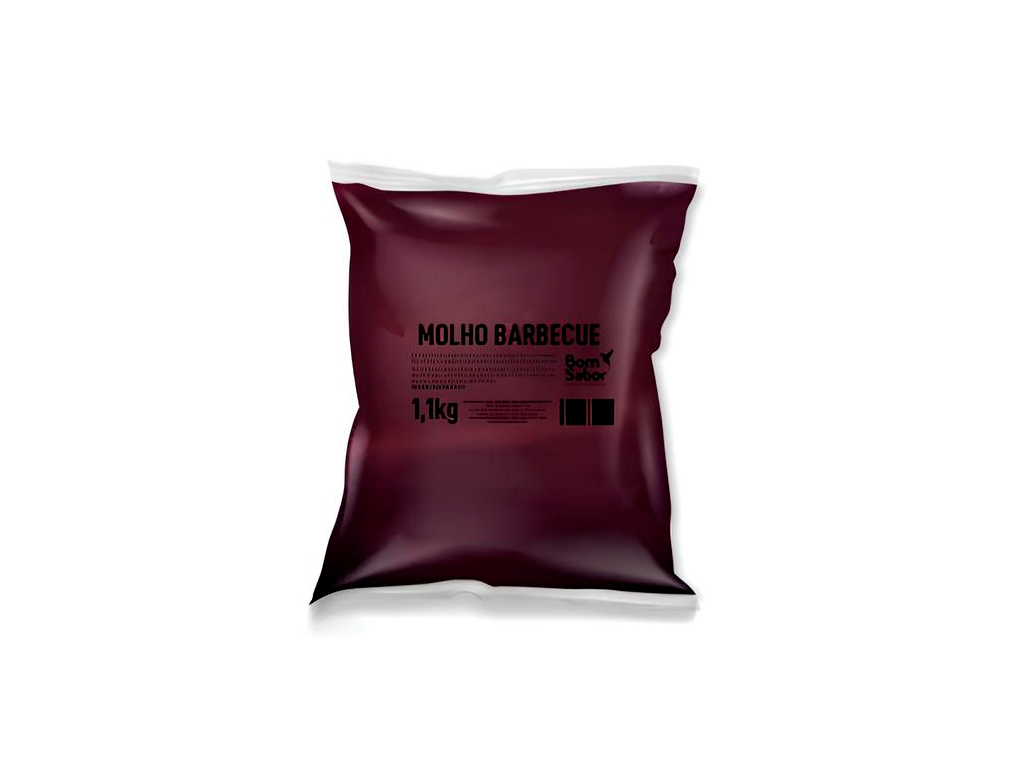 MOLHO BARBECUE BOM SABOR 1,1 KG (CX 5 BAG)